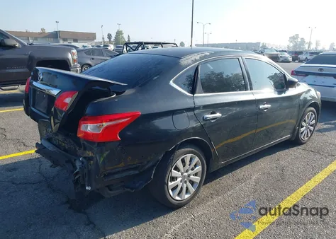 2016 Nissan Sentra S из США, поврежденный, VIN 3N1AB7AP4GY302347